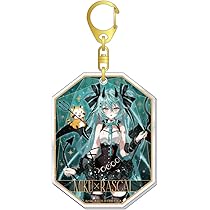 初音ミク　ラスカル　2018　スタンド付きアクリルキーホルダー　ココラボ 初音ミク×ラスカル2018 スタンド付きアクリルキーホルダー